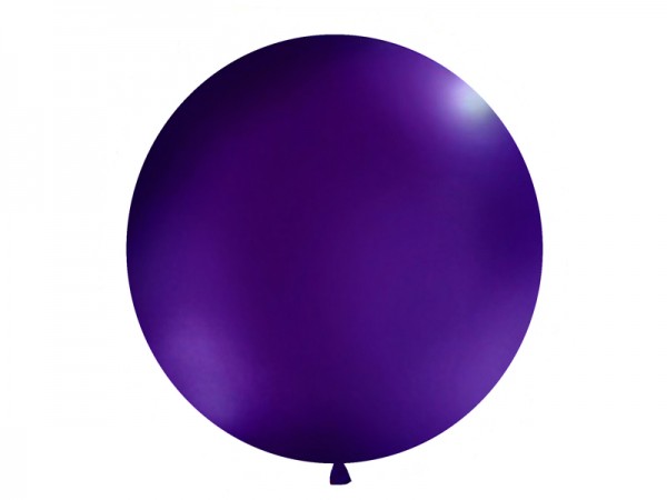 Paris Dekorace Vystřelovací balón tmavě fialový