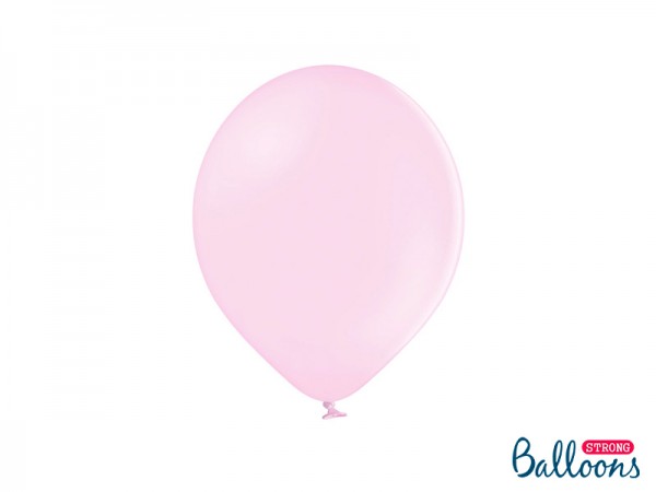 Balónky pastelové bledě růžové, 27 cm