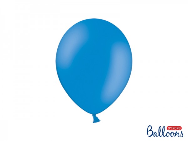 Balónky pastelové tmavě modré, 27 cm