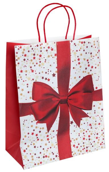 Vánoční dárková taška 26 x 13 x 31,5 cm