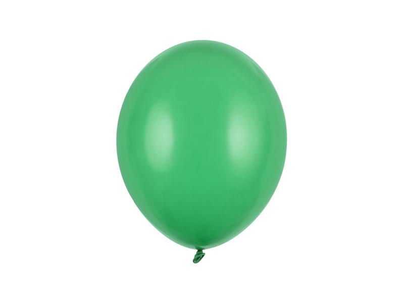 Balónky pastelové smaragdově zelené, 27 cm