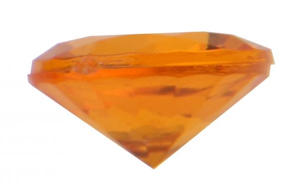 Paris Dekorace Dekorační malé diamanty oranžové, 50 ks